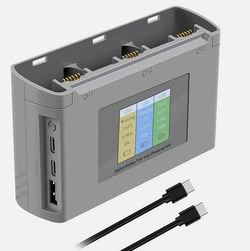 Battery charger two way - two-way, hub