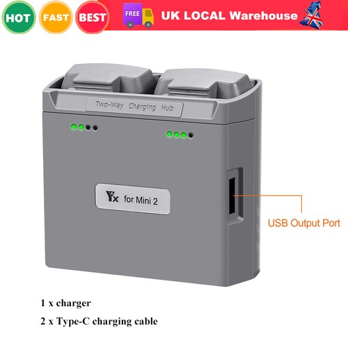 Battery charger two - battery, way