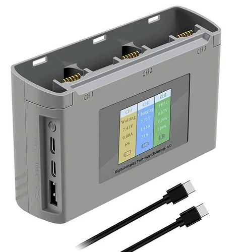 Battery charger two - two-way, hub