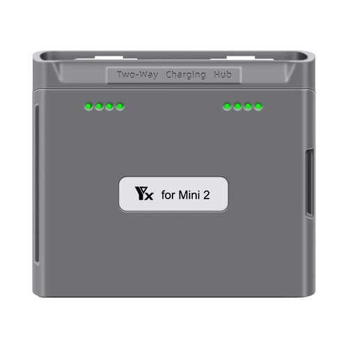Dual battery charger way - battery, 2-way