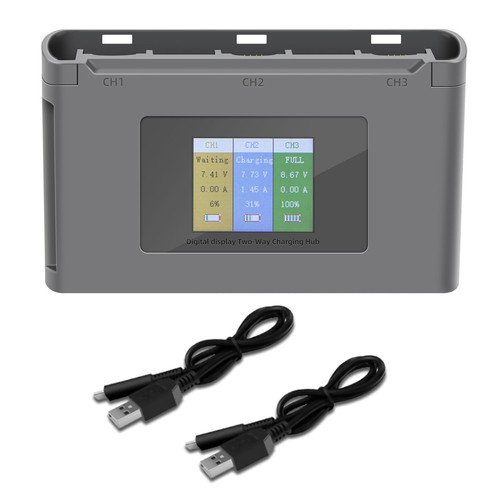 Usb charger hub - usb-c, qc