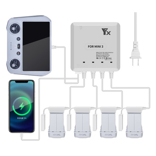 4in1 battery charger fast - charger,